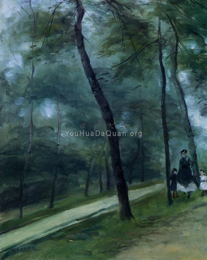 A Walk in the Woods - 皮埃尔·奥古斯特·雷诺阿